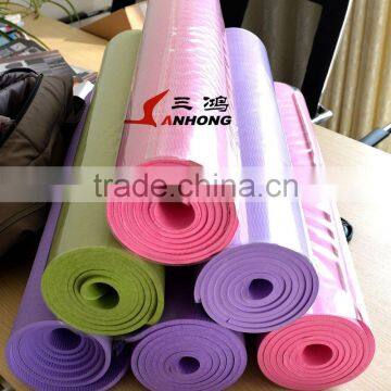 Sanhong high quality Eco - friendly Manufacturer TPE Yoga Mat