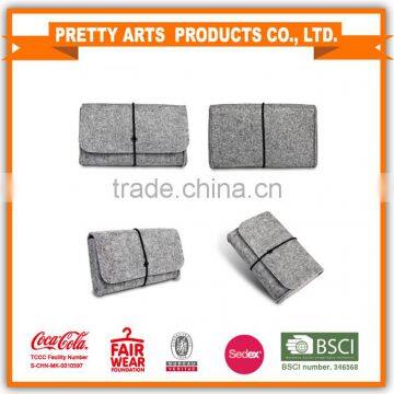 BSCI SEDEX Pillar 4 Really Factory Felt Purse Fashion Cheap High Quality