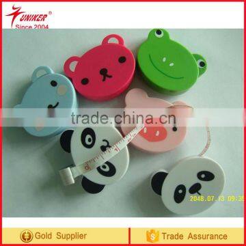 Promotional cheap measuring tape with button