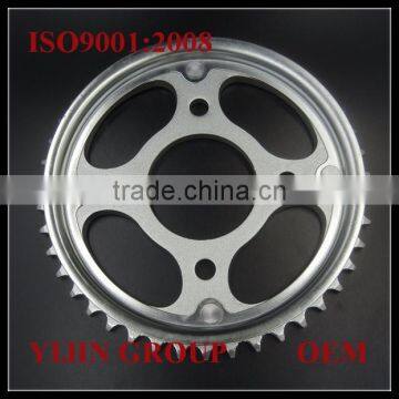 ISO9001 Certification 34 years experience factory motorcycle sprocket and chain kits