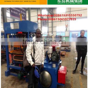 high quality QT4-30 manual hollow brick making machine