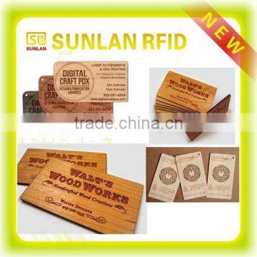 Engrave Wooden Business Card With Factory Price photo-2