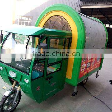 Three Wheels Electric Mobile Bbq Food Cart photo-2