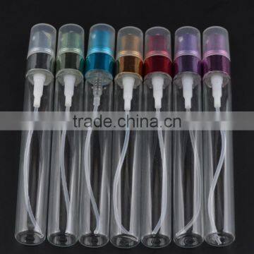 MUB 10ml Refillable Clear Glass Perfume Spray Bottle With Aluminum Atomizer photo-2