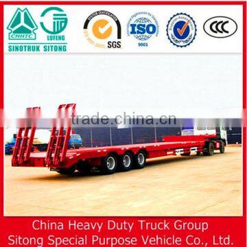 New Double Tire 60 Tons Low Bed/Lowboy Truck Semi Trailer photo-6