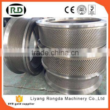 CE/GOST/SGS certificated stainless steel 40 Cr ring die of pellet press machine