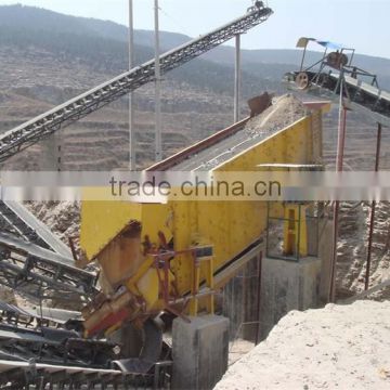 High capacity sandstone circular vibrating screen