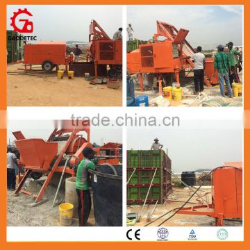 China Low cost lightweight foam concrete machine for brick