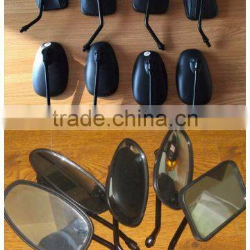 Good Quality Motorcycle Parts Black Plastic Side Rearview Mirror photo-3