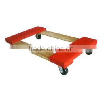 30"x18" Mover Dolly With Red Carpeted ends