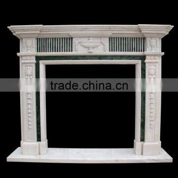 Modern Marble Fireplace Mantel Design