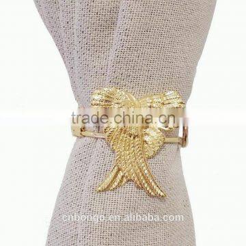 curtain accessaries, wings design curtain buckle