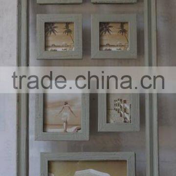 2016 New Style Decorative Antique Wooden Multi Glass Photo Frame photo-2
