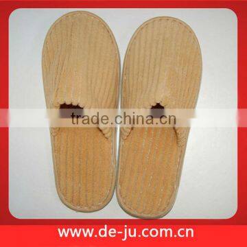 Closed Toe Wholesale Coral Fleece Hotel Slippers