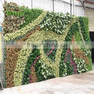 SJLJ013626 Wall Decoration Artificial Vertical Green Grass Wall photo-2