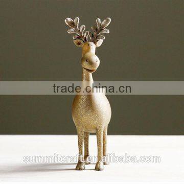 Resin Gold Deer Figurines Novelty Product Best Toys for 2016 Christmas Gift photo-3