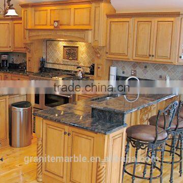 High Quality Vivid Blue Granite Countertops & Kitchen Countertops On Sale With Low Price