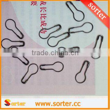Online Shipping Black Color Pear Safety Pin in Bulk Bulb Shape Hangtag Safety Pin photo-2