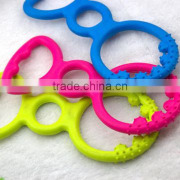 colorful pet toys TPR Rings