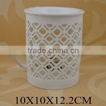 promotional gifts ceramic electric oil burner with lamp for wholesale