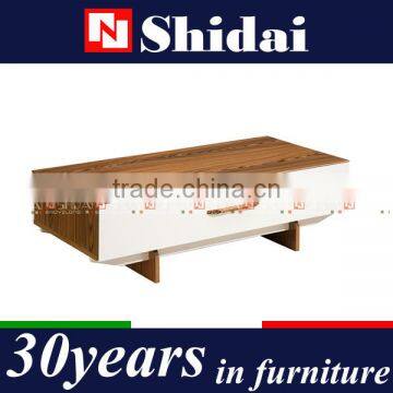 Simple teak wood rectangular center table TA-110