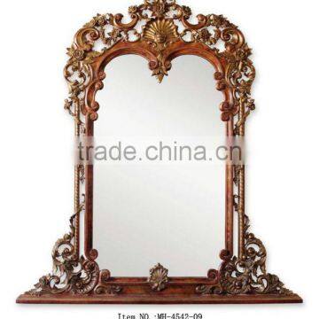 Luxury Living Room Furniture Sets Large Console Table With Framed Mirror photo-3