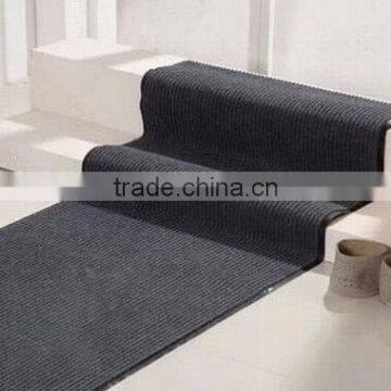Good Quality Five Strips Entrance Logo Door Mat