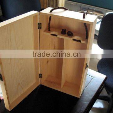 Natural Handmade Pine Box for Storage photo-2