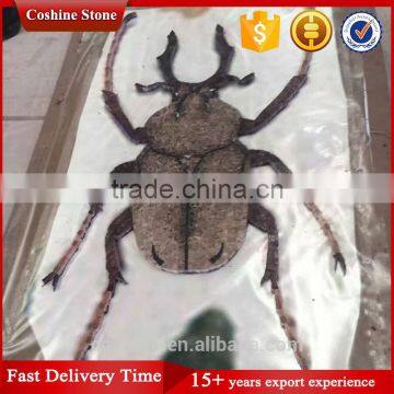 Eternal Live Dung Beetle Marble Stone Mosaic Model photo-2