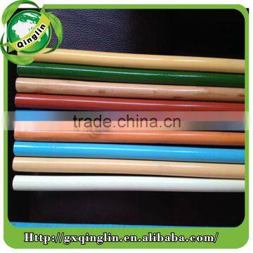 Smooth Varnishing Wooden Broom Handles/painted Wooden Broom Stick photo-5