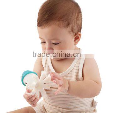 ICTI-Certified Safe Octopus Baby Teething Toy photo-6