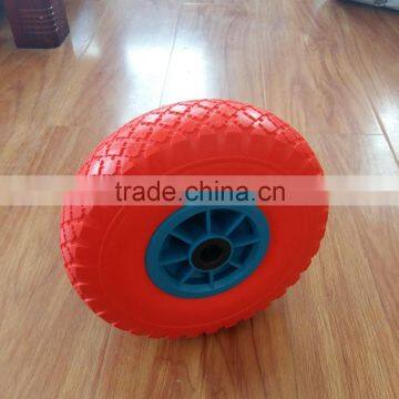 10inch Hand trolley PU foam wheel 3.00-4