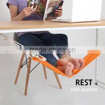 Portable Adjustable Office Foot Hammock Desk Feet Hammock photo-4