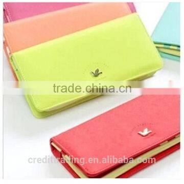 2015 New Style Fashion Cheap Leather Ladies Moon Wallets photo-2