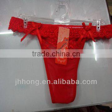 Sexy Ladies Underwear With Dot Bow/gauze photo-2