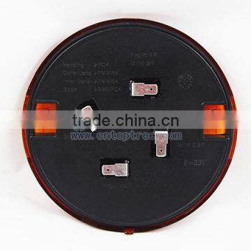 140mm 20LEDs Round Hamburger Stop Tail Indicator LED Rear Light photo-6