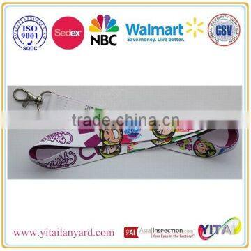 Nice heat transfer printing children lanyard factory price