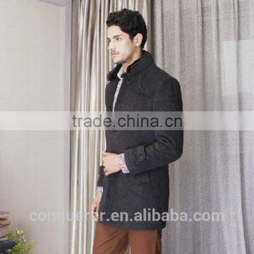 Fashion Wool Autumn Men Overcoat BCL017 photo-2