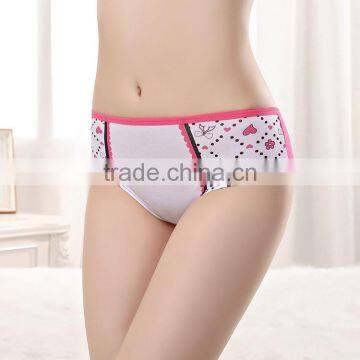 New Desgin Yun Meng Ni Ladies Briefs Cute Printing Cotton Panties Sexy Lingerie