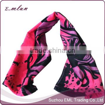 China factory Wholesale printed customized full color towel cotton sports towel