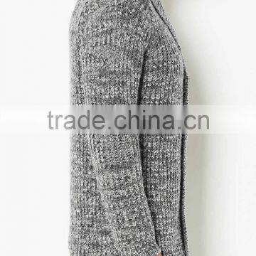 Super Soft Men Cropped Cashmere Cotton Cardigan photo-3