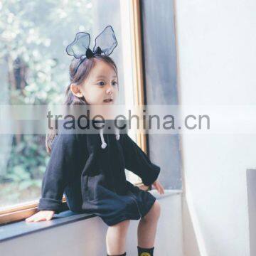 1-7 Years New 2017 Wholesale Autumn Full Sleeves Black Kids Boys Girls Jackets (pick Size ) photo-4