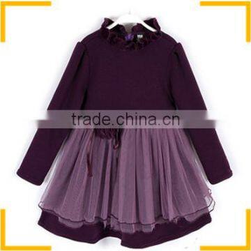 Wholesale Baby Kids Dress Flower Girl Dresses Cotton Kids Fashion Show Dresses photo-3
