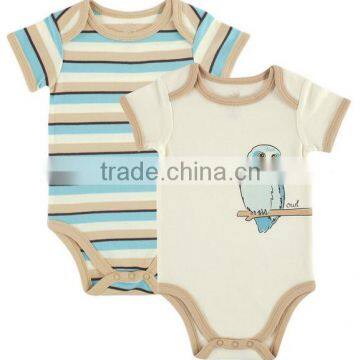 Printed Summer Wear Short Sleeve Pattern Custom Made Infant Cotton Smocked Infant Baby Clothes Wholesale Price photo-4