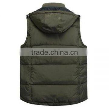 2015 New Arrival Customized Outdoor Casual Men Unisex Winter Vest,Winter Coat photo-2
