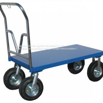 Luggage Flat Hand Trolley Four-Wheel For Suitcase Carry  1200kg