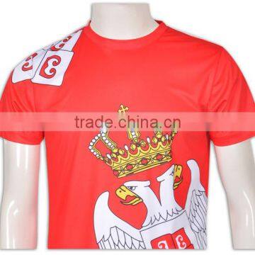 BSCI/ISO9001 Factory Dry Fit Breathable Fabric Italy Sublimation Ink Hotsale Cheap Custom Sports t Shirts photo-5