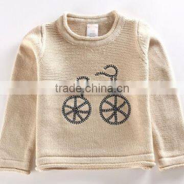 Bicycle Baby Boy Sweater Design Pullover Children Sweater photo-3
