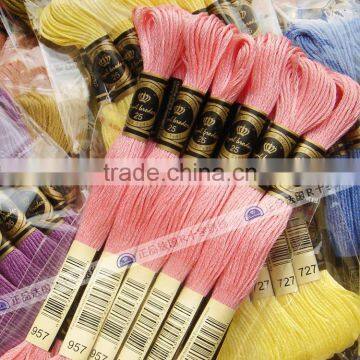 100% Egyptian Cotton 12 Pieces Royalbroderie Cross Stitch Thread photo-3