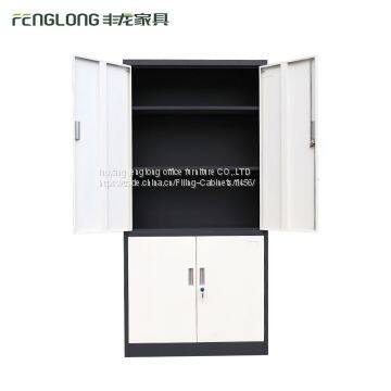 Высококачественный металлический четырехдверный стальной архивный шкаф photo-3